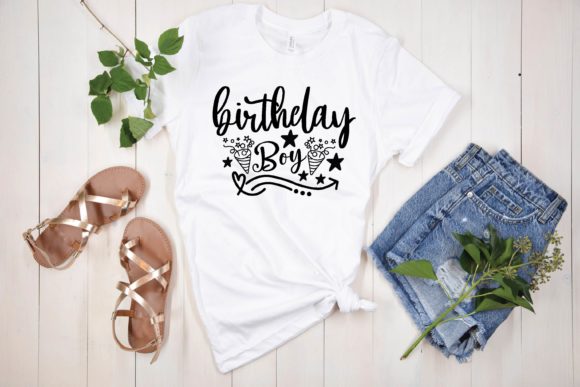 Birthday Boy Svg Graphics for T-Shirt Designs