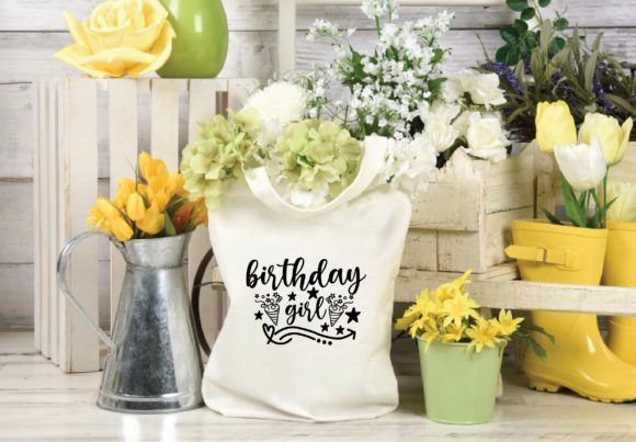 Birthday Girl Svg Graphics for T-Shirt Designs
