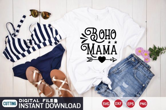 Boho Mama Svg: A Graphic Design Asset for Warm Branding