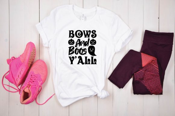 Bows and Boos Y’all Svg Graphics for T-Shirt Designs