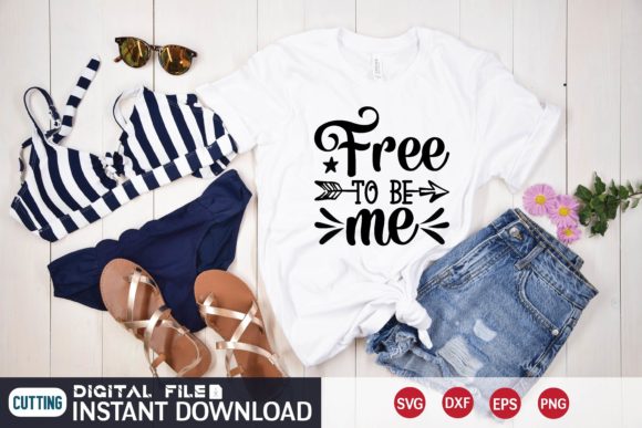 Free to Be Me Svg: A Graphic Design Asset for Modern Branding