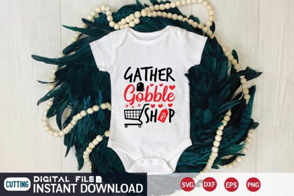 Gather Gobble Shop Graphics for T-Shirt Designs