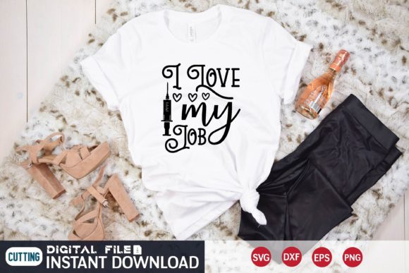 I Love My Job Svg