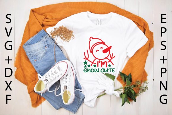 i’m snow cute svg graphics for t-shirt designs