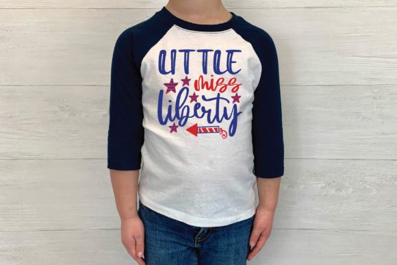 Little Miss Liberty Svg