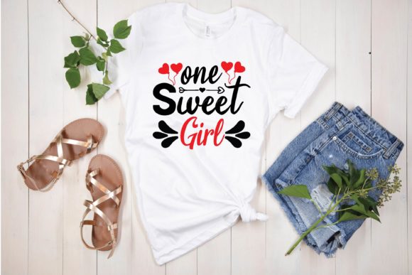 One Sweet Girl Svg Graphics for T-Shirt Designs